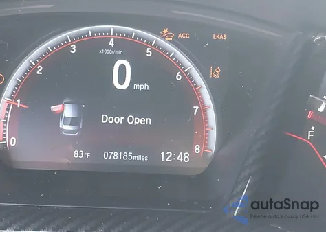 2020 Honda Civic Si Sedan z USA, uszkodzony, nr VIN 2HGFC1E53LH708675